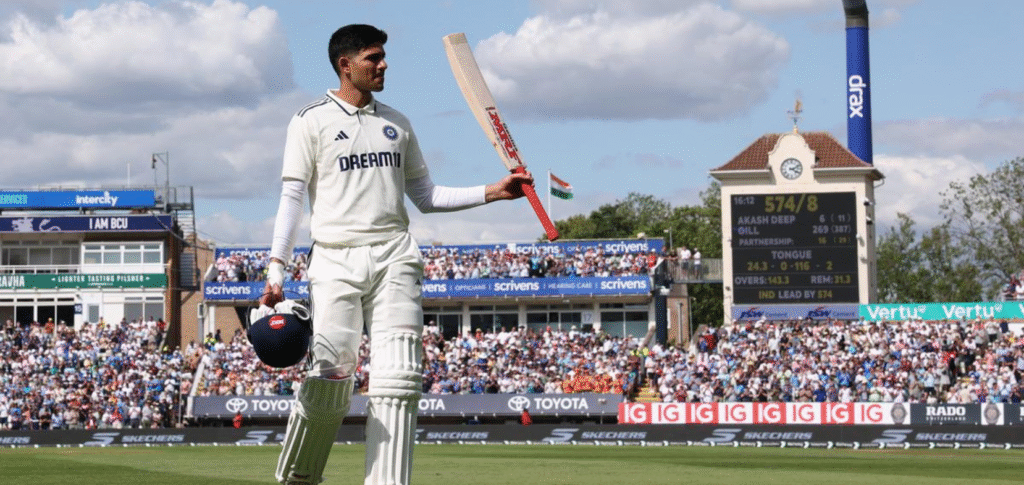 Gill Fires Back After Historic Edgbaston Win