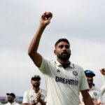 Siraj’s 6-Fer Leads India in Bumrah’s Absence